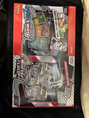 Pokémon Black & White — Bolt & Flare Poster + Binder Collection